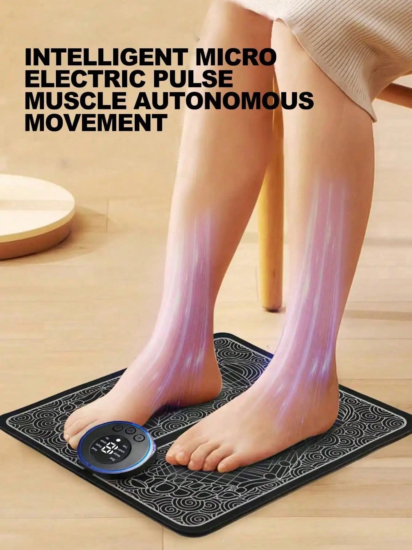 Electric Foot Massager Pad – Muscle Relaxation & Fitness Recovery Trainer for Home & Sport™ Stone's Store