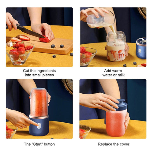 High Quality Twin Gear Portable Juice Blender Bright Starz Store