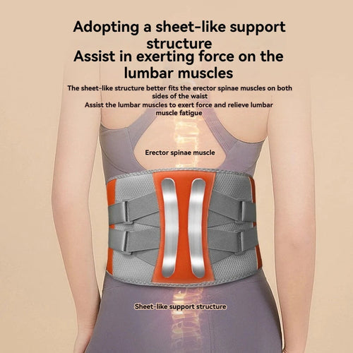 Wireless Heating Vibration Massage Belt – Lumbar Back Support with Steel Plates Bright Starz Store
