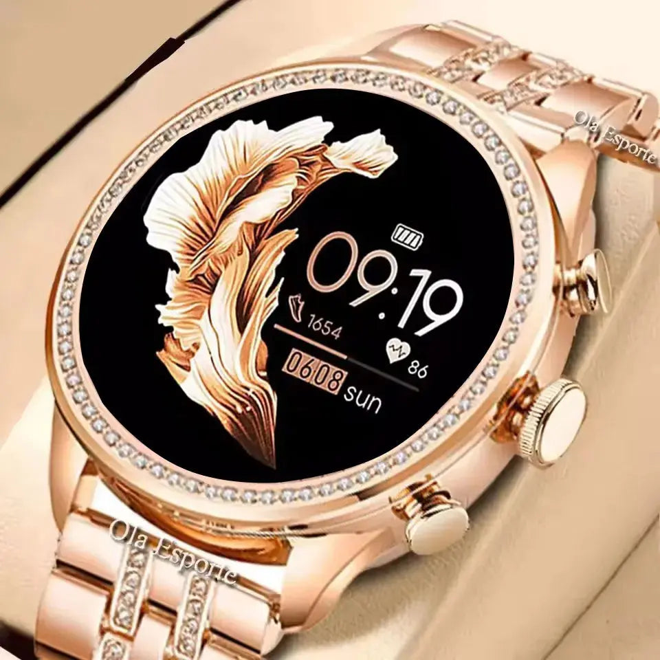2025 Women’s Smartwatch | Bluetooth Call, PPG+ECG Health Tracker, Sport Mode Dropshipman