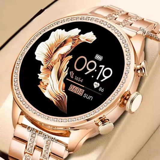 2025 Women’s Smartwatch | Bluetooth Call, PPG+ECG Health Tracker, Sport Mode Dropshipman