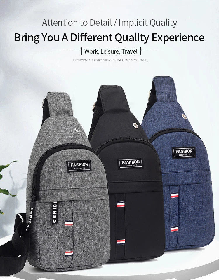 Men’s Waterproof Large Capacity Fanny Pack – Travel, Hiking & Everyday Use Beauty Bag Store