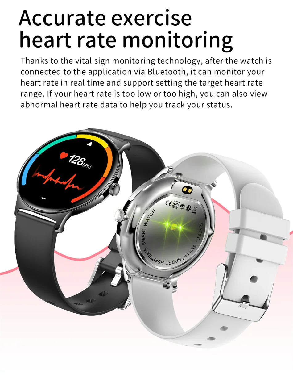 Glamora™ Women’s Ultra Thin Smartwatch – Elegant Fitness & Health Tracker Jooeniok Watch Store