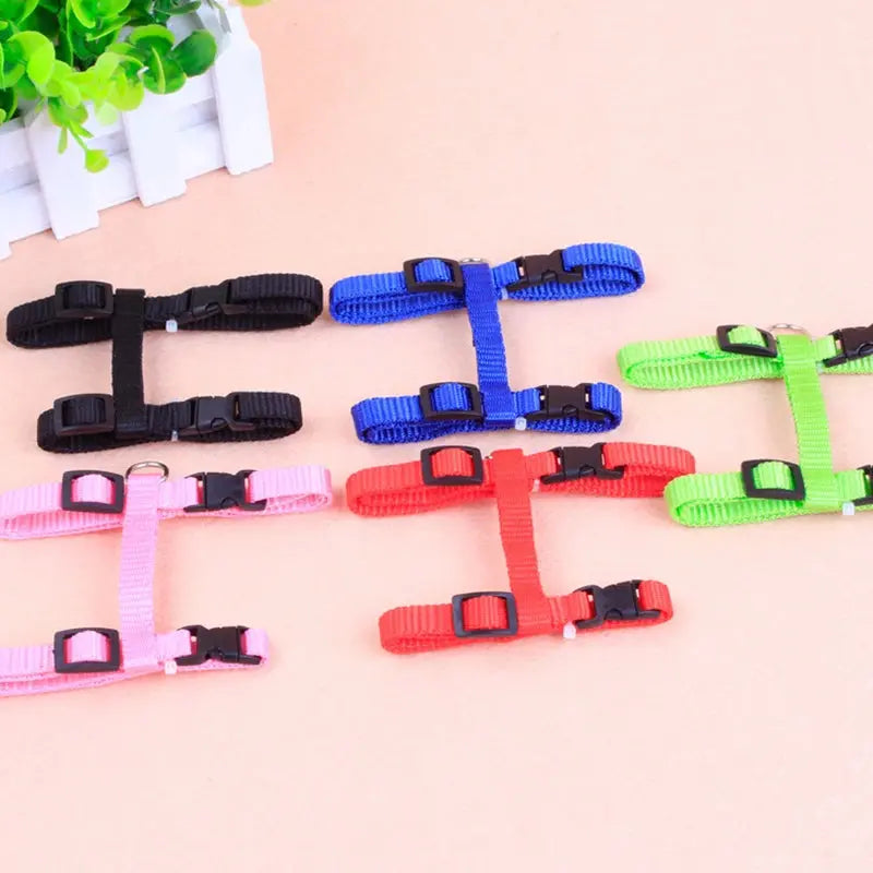 Cat Chest Harness with Leash | Durable Nylon, Adjustable & Comfortable - Bright Starz Store