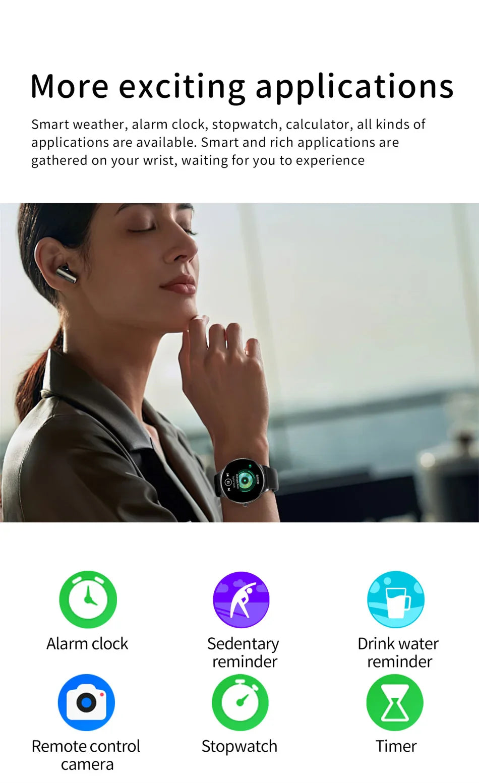Glamora™ Women’s Ultra Thin Smartwatch – Elegant Fitness & Health Tracker Jooeniok Watch Store