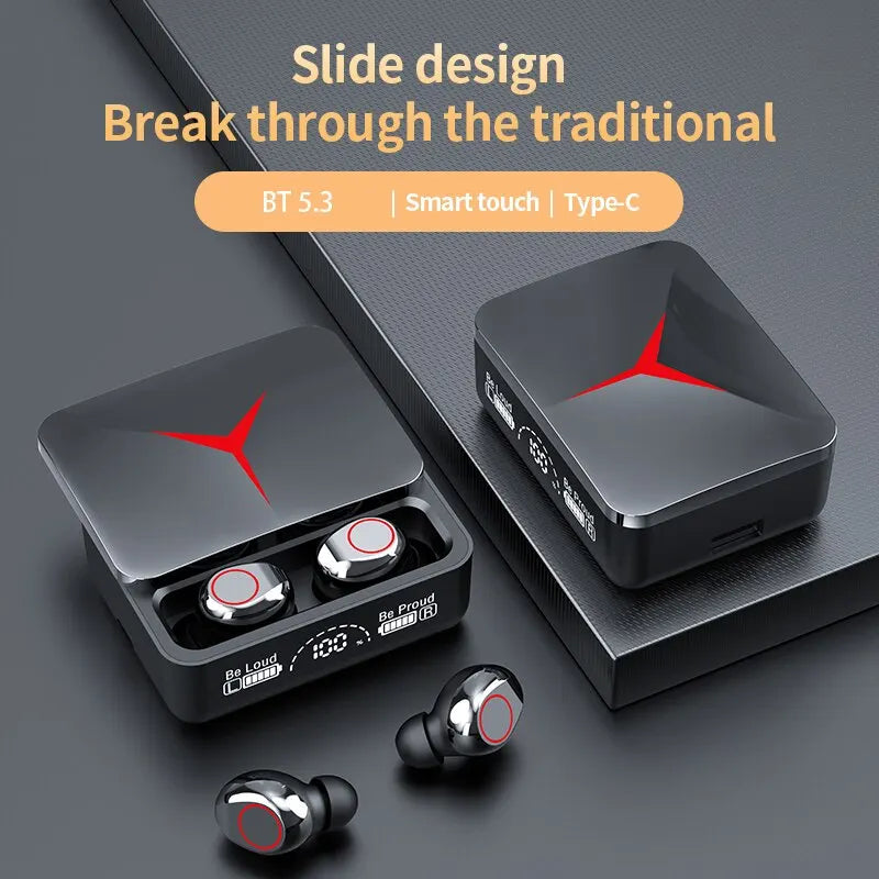 Original TWS M90 Wireless Headphones – Bluetooth Earbuds with Charging Case DragonRose 3C Store