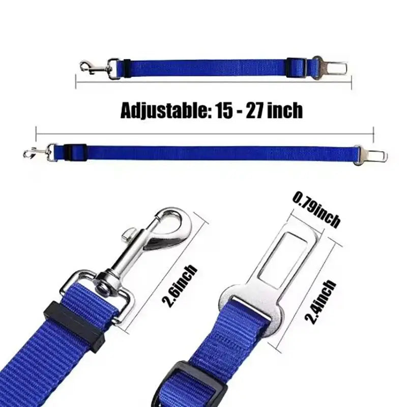 Dog Car Seat Belt | Adjustable Pet Safety Harness for Travel - Bright Starz Store