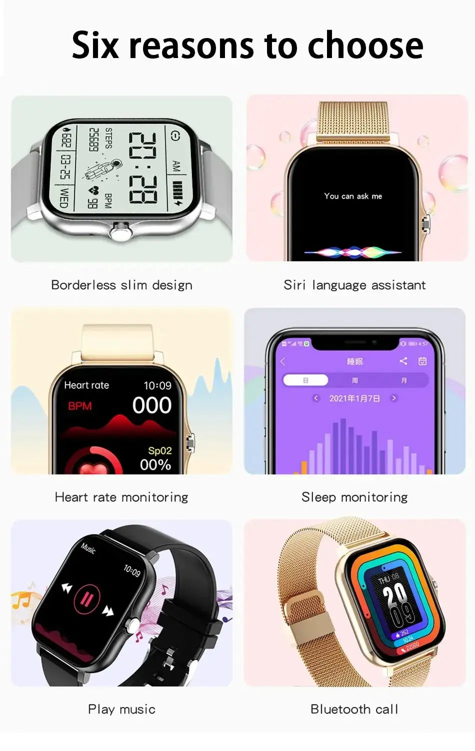 2025 Bluetooth Call Smartwatch | Fitness Tracker, Waterproof Sport Watch for Men & Women Dropshipman