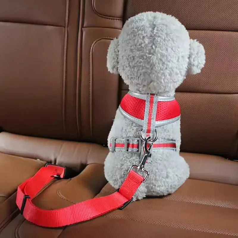 Dog Car Seat Belt | Adjustable Pet Safety Harness for Travel - Bright Starz Store