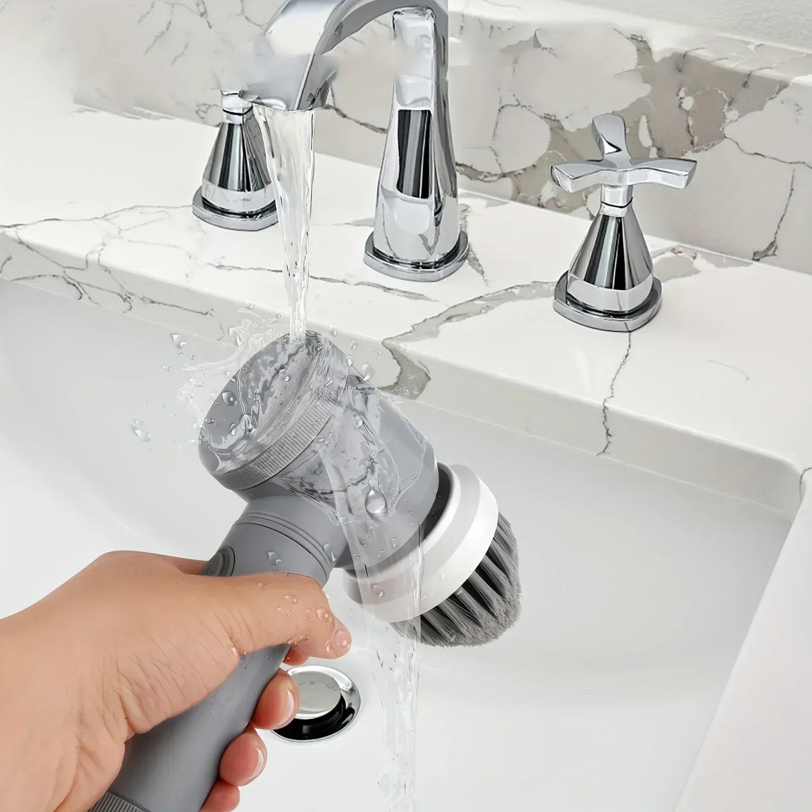 Rechargeable Electric Spin Scrubber – Cordless Cleaning Brush with Multiple Heads Shop1103941128 Store