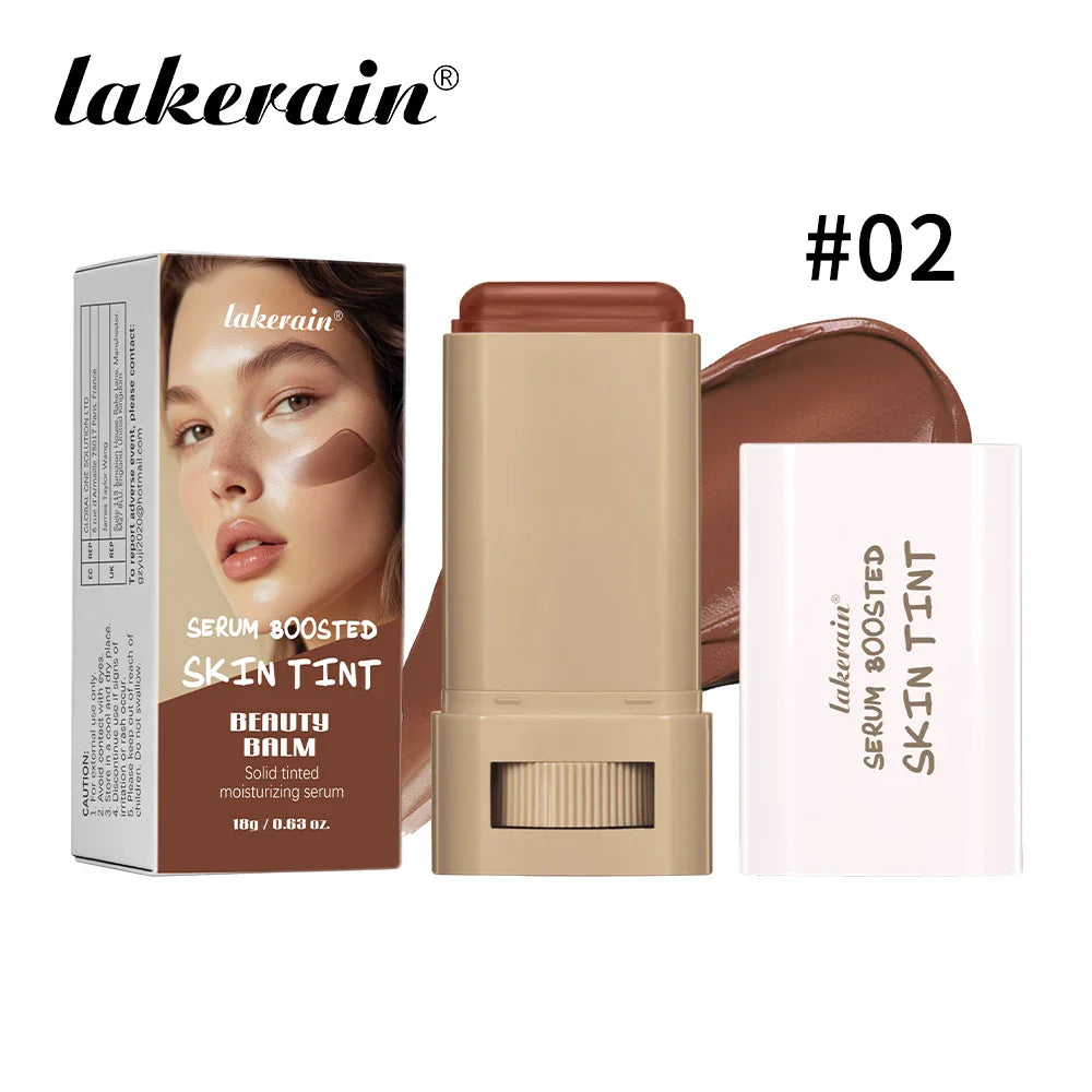 Glow & Go Foundation Stick – Lightweight, Blendable & Long-Lasting Coverage Lakerain Makeup Store
