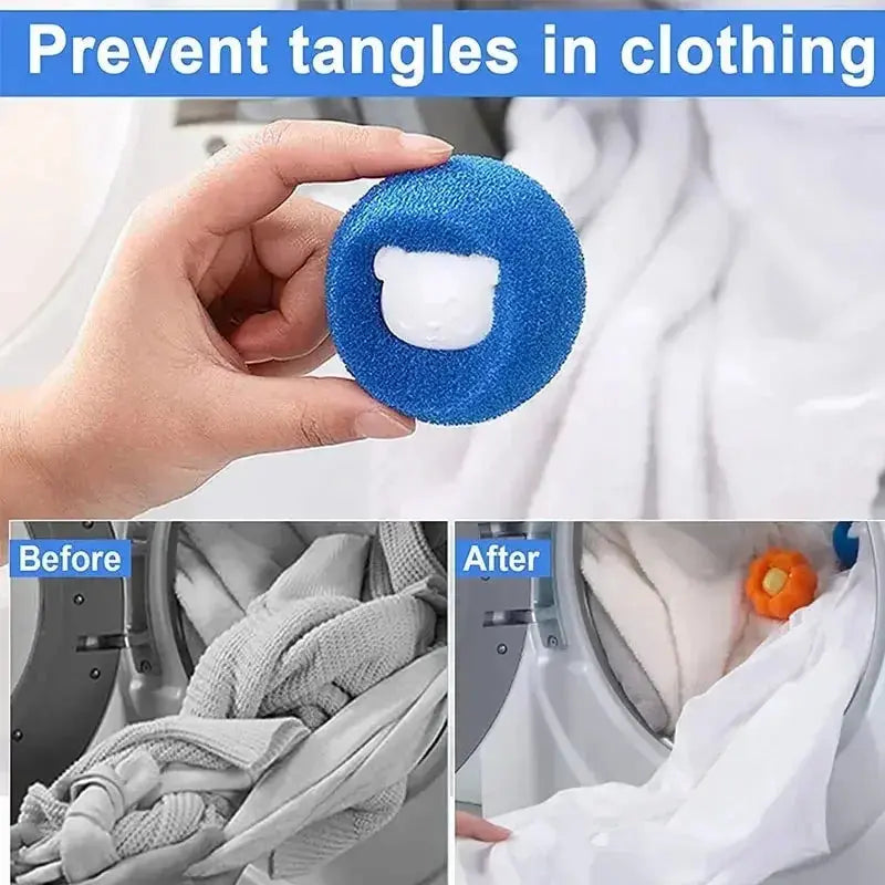 Pet Hair Remover Balls | Reusable Lint & Fur Catcher for Laundry - Bright Starz Store
