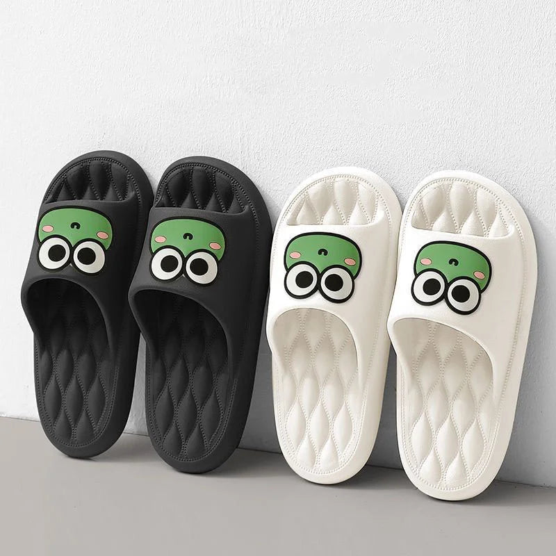 Cartoon Frog Slides Stone's Store