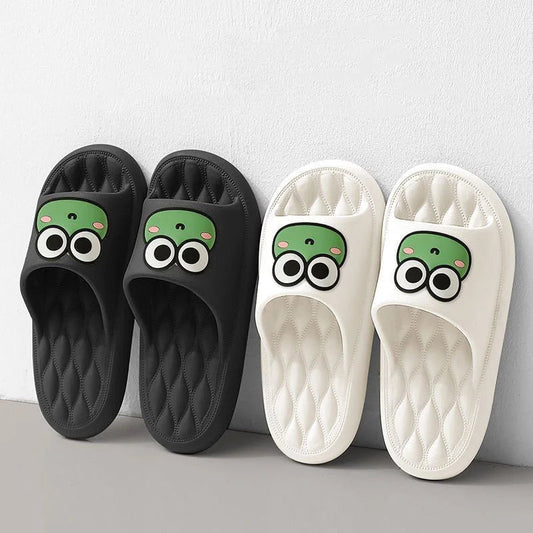 Cartoon Frog Slides Stone's Store