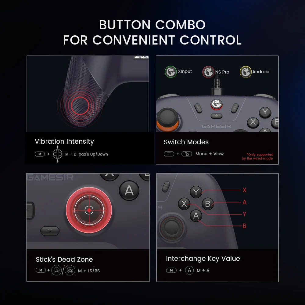 GameSir T4 Nova Lite Wireless Switch Controller – Gamepad for Nintendo Switch, PC, Steam, iPhone & Android GameSir Global Store