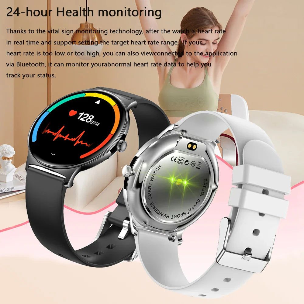 Glamora™ Women’s Ultra Thin Smartwatch – Elegant Fitness & Health Tracker Jooeniok Watch Store