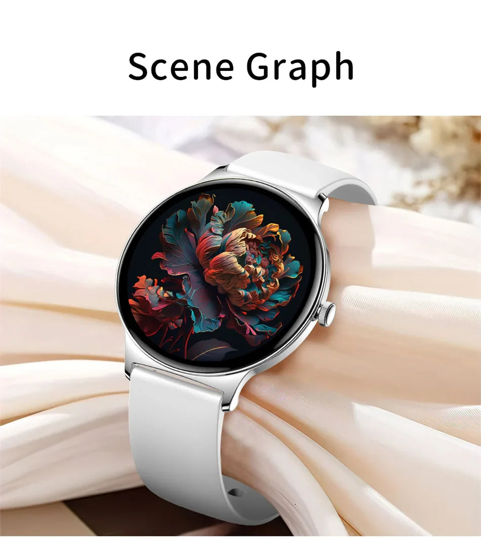 Glamora™ Women’s Ultra Thin Smartwatch – Elegant Fitness & Health Tracker Jooeniok Watch Store