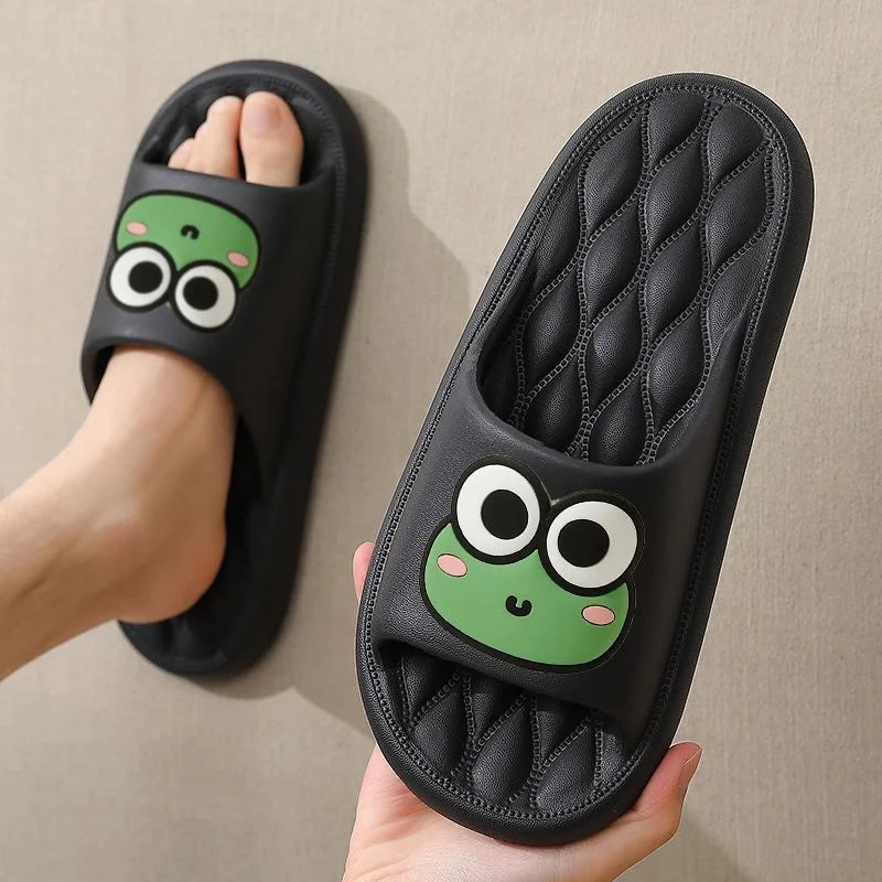Cartoon Frog Slides Stone's Store