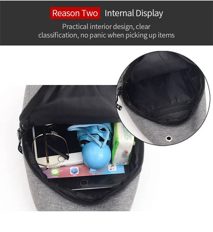 Men’s Waterproof Large Capacity Fanny Pack – Travel, Hiking & Everyday Use Beauty Bag Store