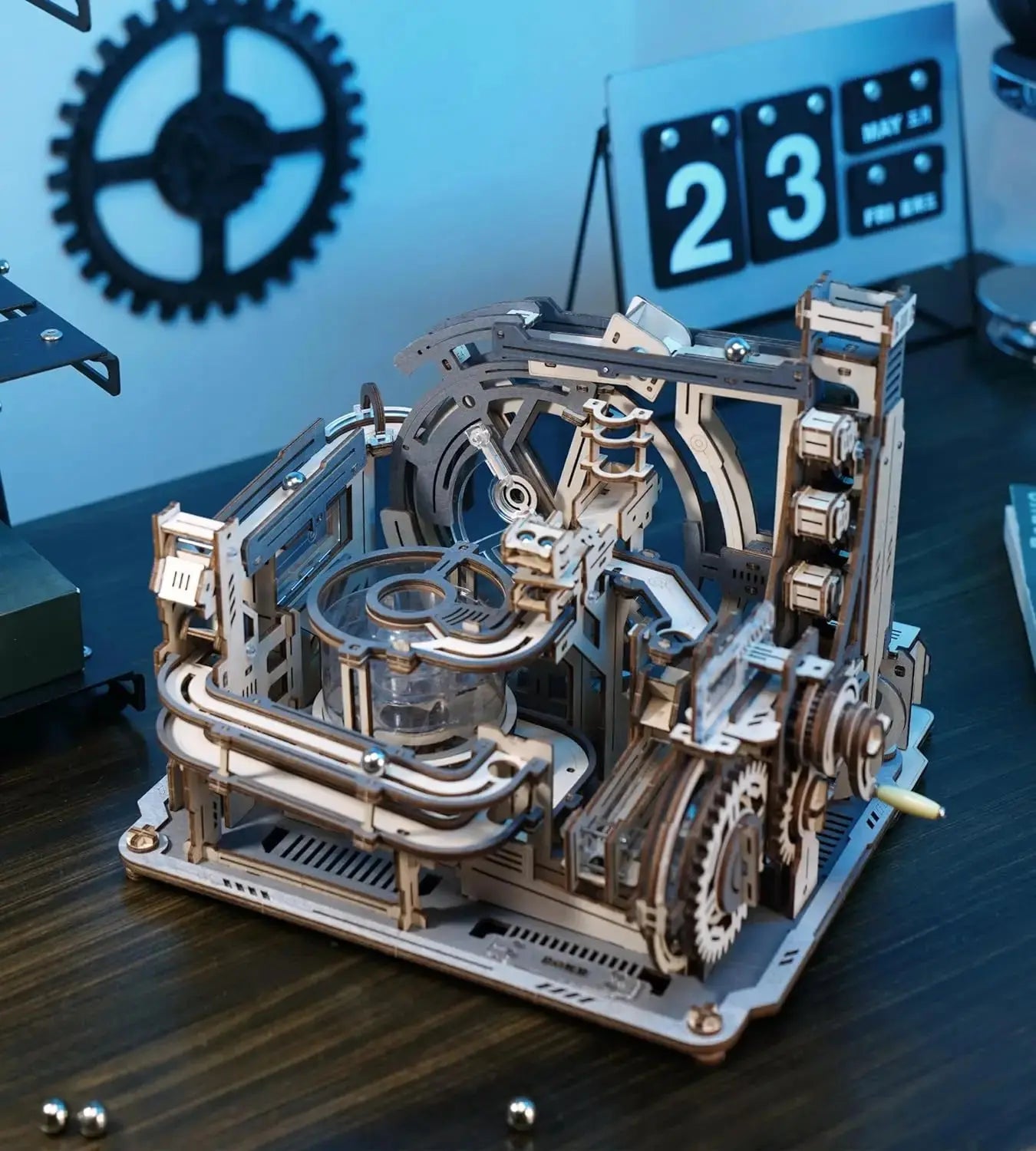 Robotime Rokr Electric Marble Run Puzzle.