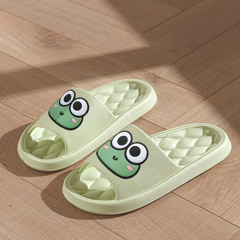 Cartoon Frog Slides Stone's Store