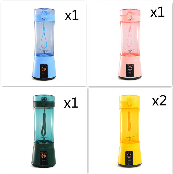 Portable Electric Fruit Juicer – USB Rechargeable Mini Smoothie Blender for Summer Drinks cjdropshipping