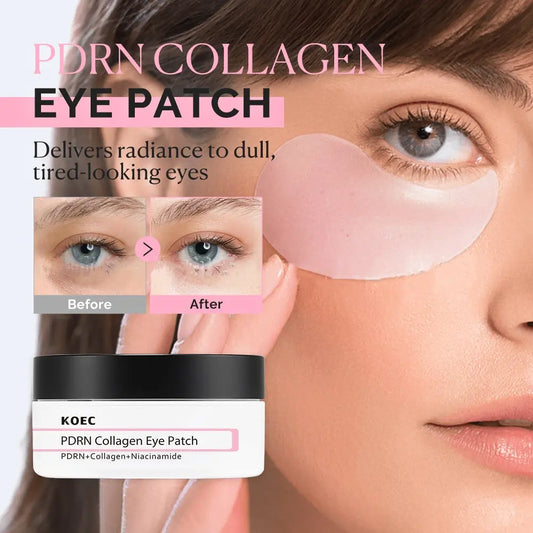 Collagen Niacinamide Eye Mask | 60pcs Moisturizing & Nourishing Under-Eye Patches - Bright Starz Store
