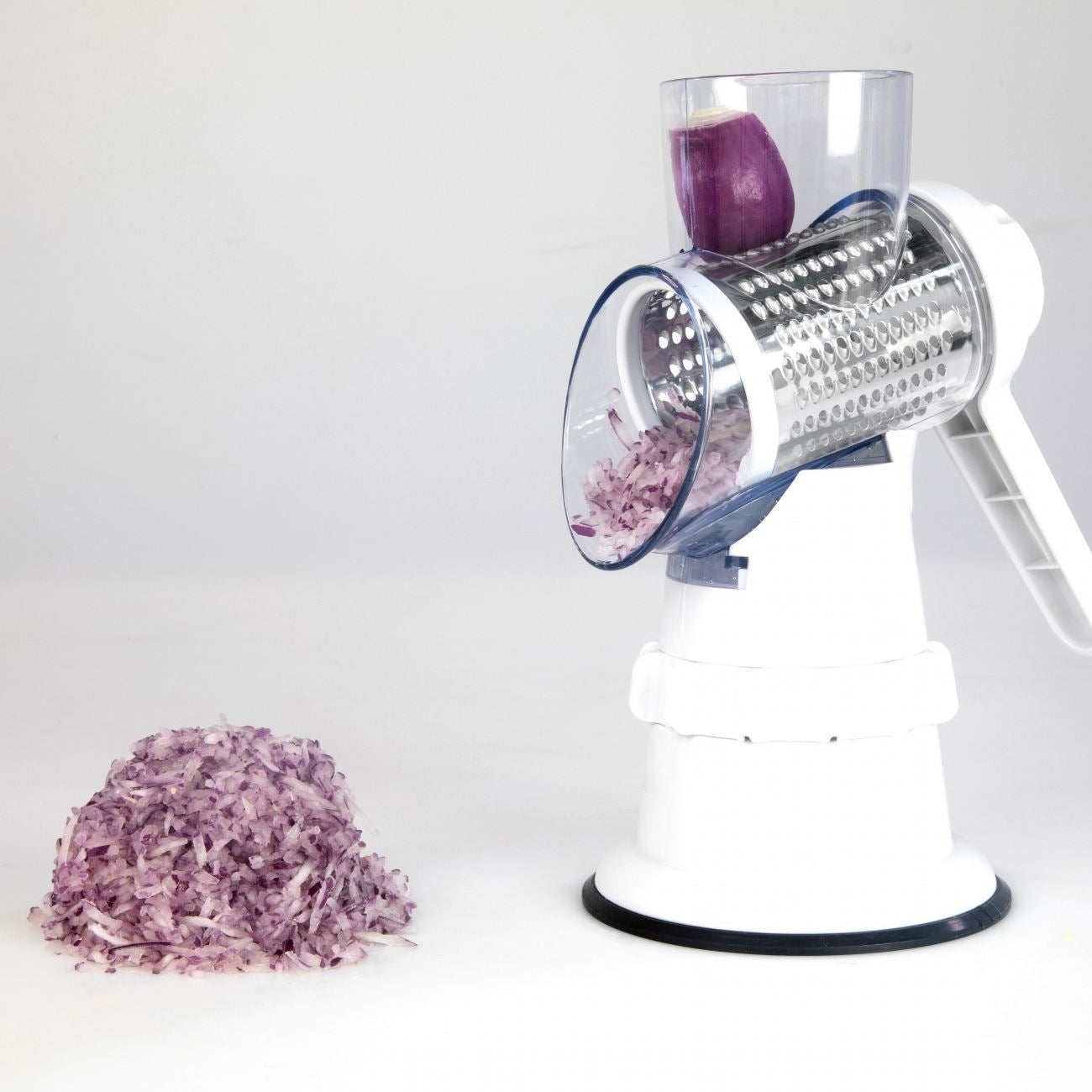 3-in-1 Vegetable Slicer | Manual Mandolin Chopper, Grater & Shredder for Kitchen - Bright Starz Store