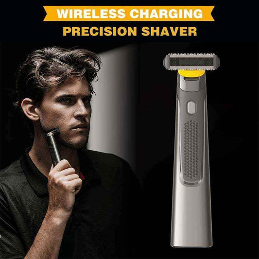 Wireless Rechargeable Precision Shaver Straight Shaver For Men Shaving Machine With Blades Shave Cassettes For Beard Shavette.