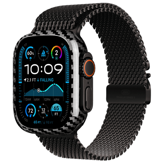 Apple Watch Real Carbon Fiber Case – Ultra-Slim Protective Cover DC-Simply Carbon Fiber