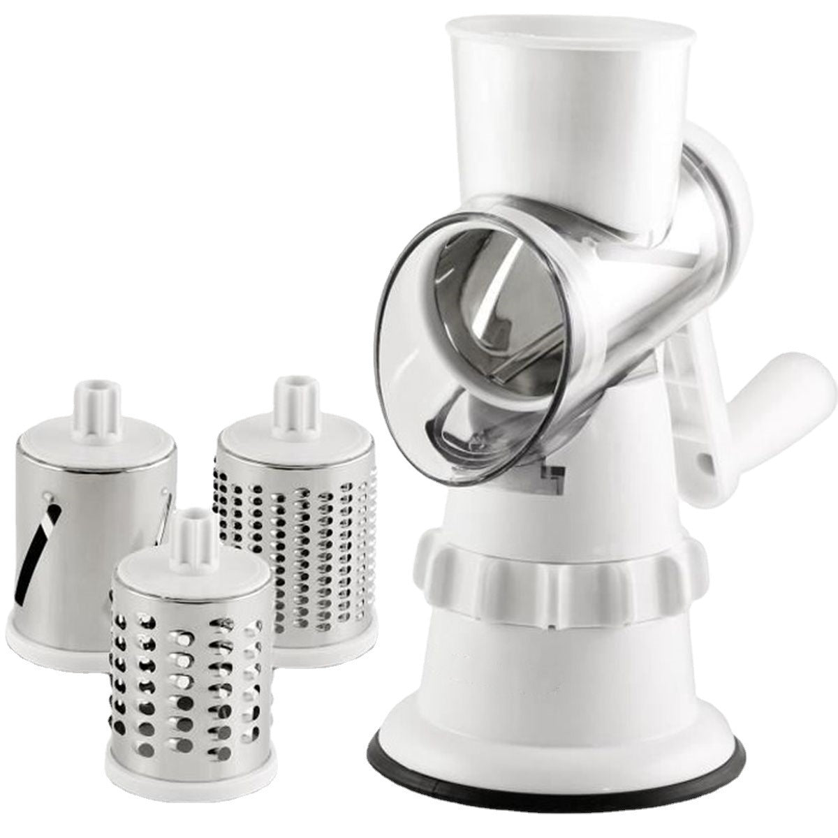3-in-1 Vegetable Slicer | Manual Mandolin Chopper, Grater & Shredder for Kitchen - Bright Starz Store