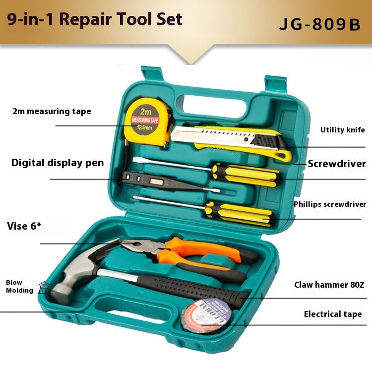 Household Repair Tool Kit | Complete Hardware Tools Set for Home DIY Repairs - Bright Starz Store
