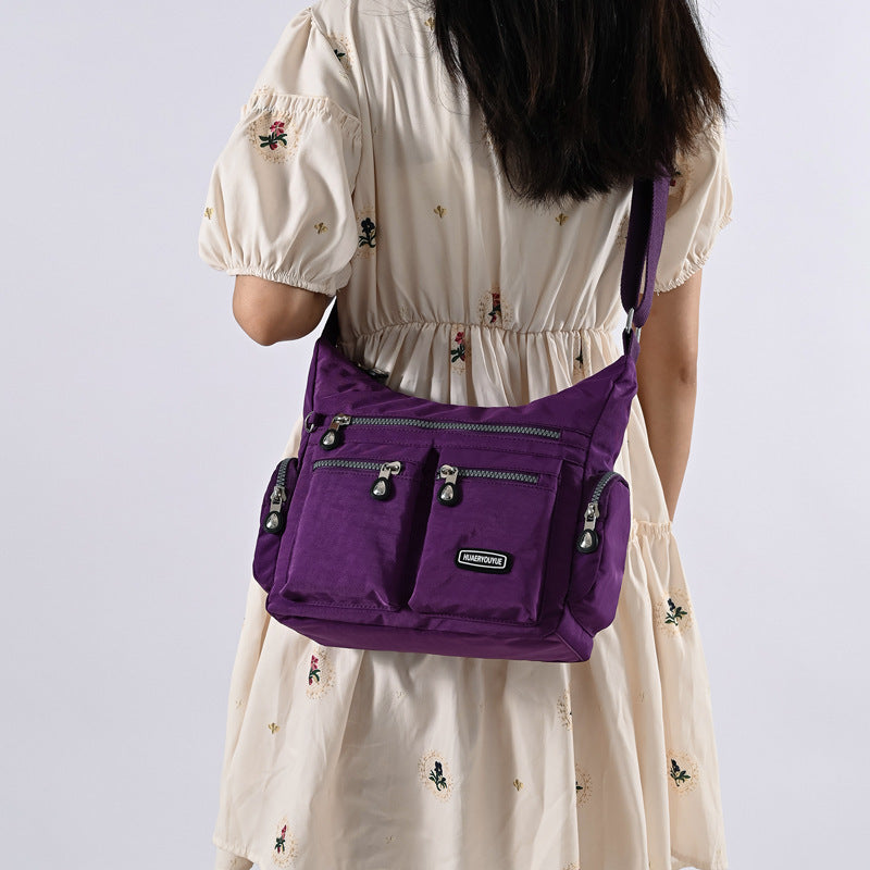 Women’s Waterproof Multi-Pocket Crossbody Bag – Stylish & Practical Shoulder Bag.