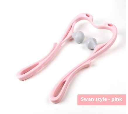 Multifunctional Six-Wheel Manual Neck Massager Roller – Pain Relief & Relaxation Tool