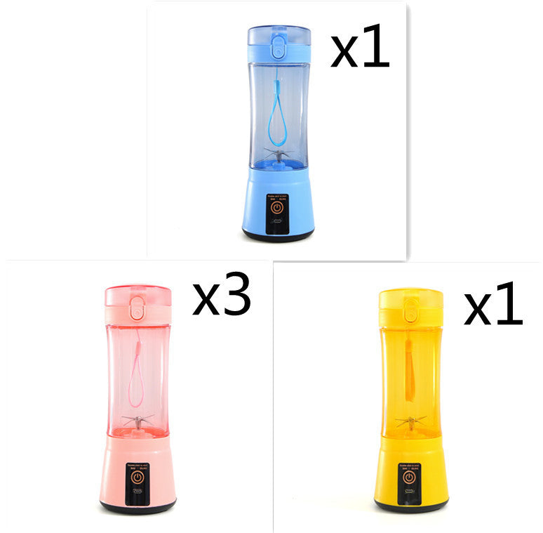 Portable Electric Fruit Juicer – USB Rechargeable Mini Smoothie Blender for Summer Drinks cjdropshipping