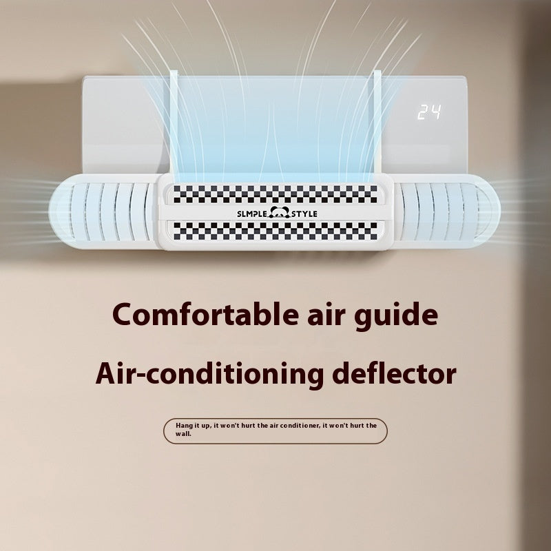 Air Conditioning Windshield | Retractable Anti-Direct Blowing Universal Wind Deflector - Bright Starz Store