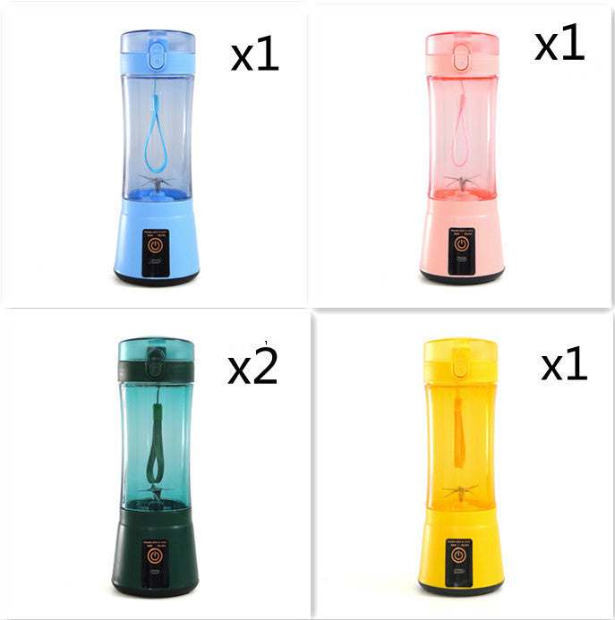 Portable Electric Fruit Juicer – USB Rechargeable Mini Smoothie Blender for Summer Drinks cjdropshipping