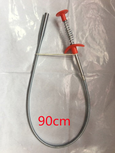 60CM Sewer Dredger Spring | Household Pipe Dredging & Hair Clog Remover for Kitchen Sink cjdropshipping