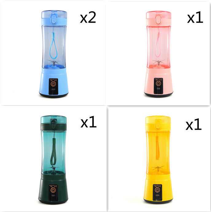 Portable Electric Fruit Juicer – USB Rechargeable Mini Smoothie Blender for Summer Drinks cjdropshipping