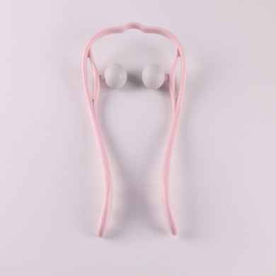 Multifunctional Six-Wheel Manual Neck Massager Roller – Pain Relief & Relaxation Tool.