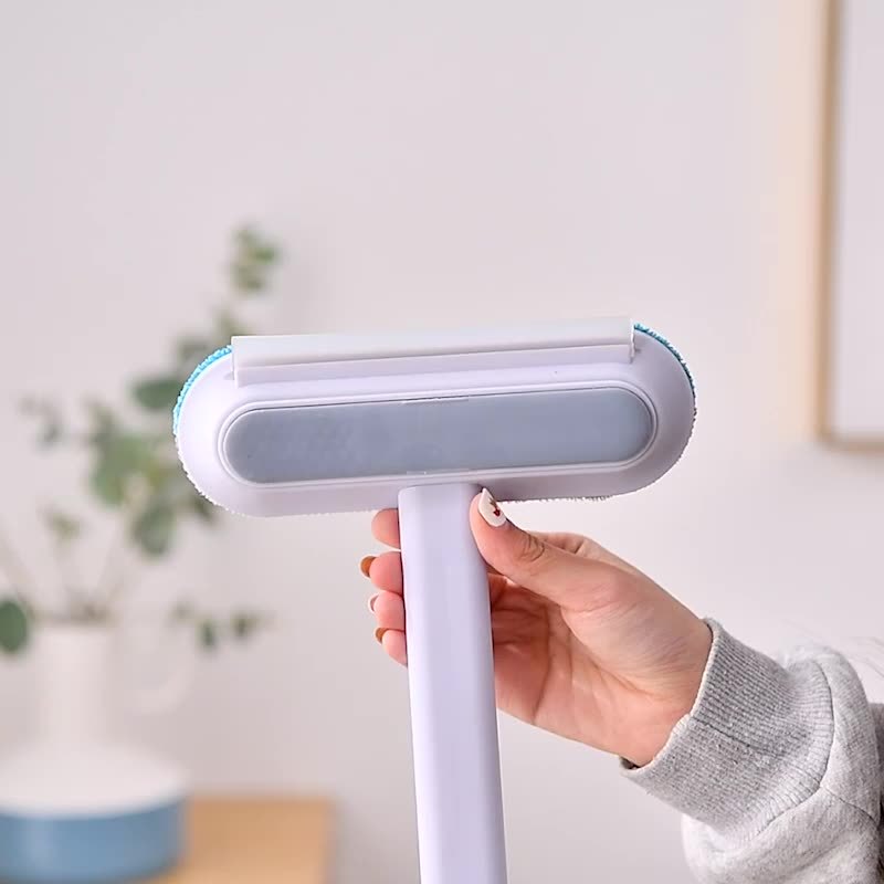 4-in-1 Multifunctional Pet Hair Removal Brush | Dog & Cat Hair Remover + Window Screen Cleaner cjdropshipping