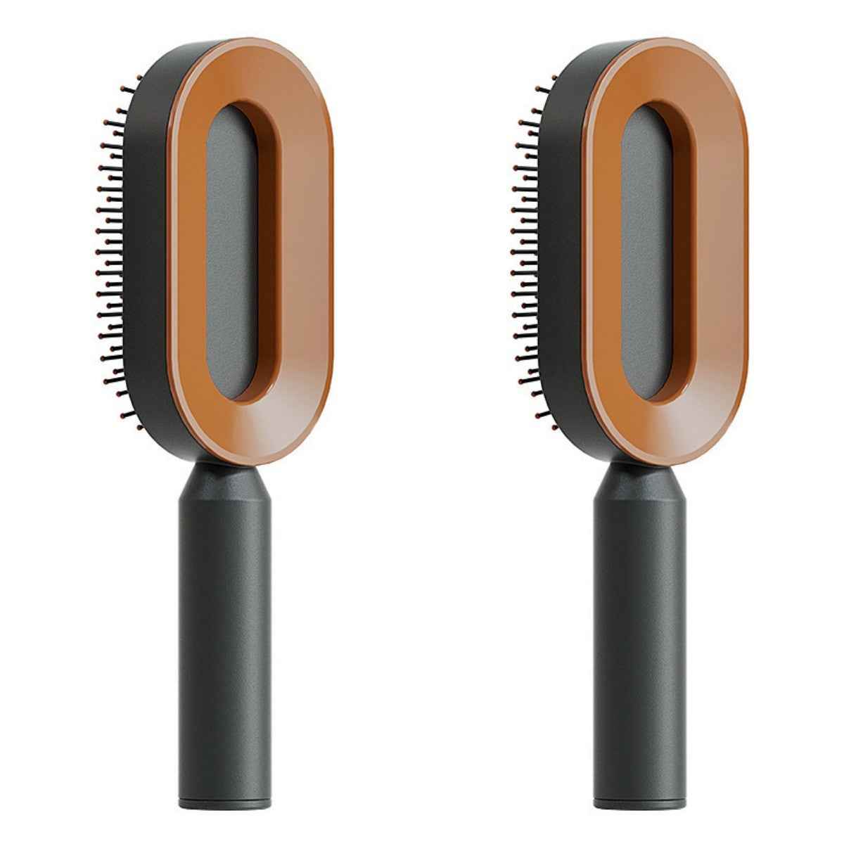 Self-Cleaning Anti-Static Hair Brush – One-Key Airbag Scalp Massager for Women