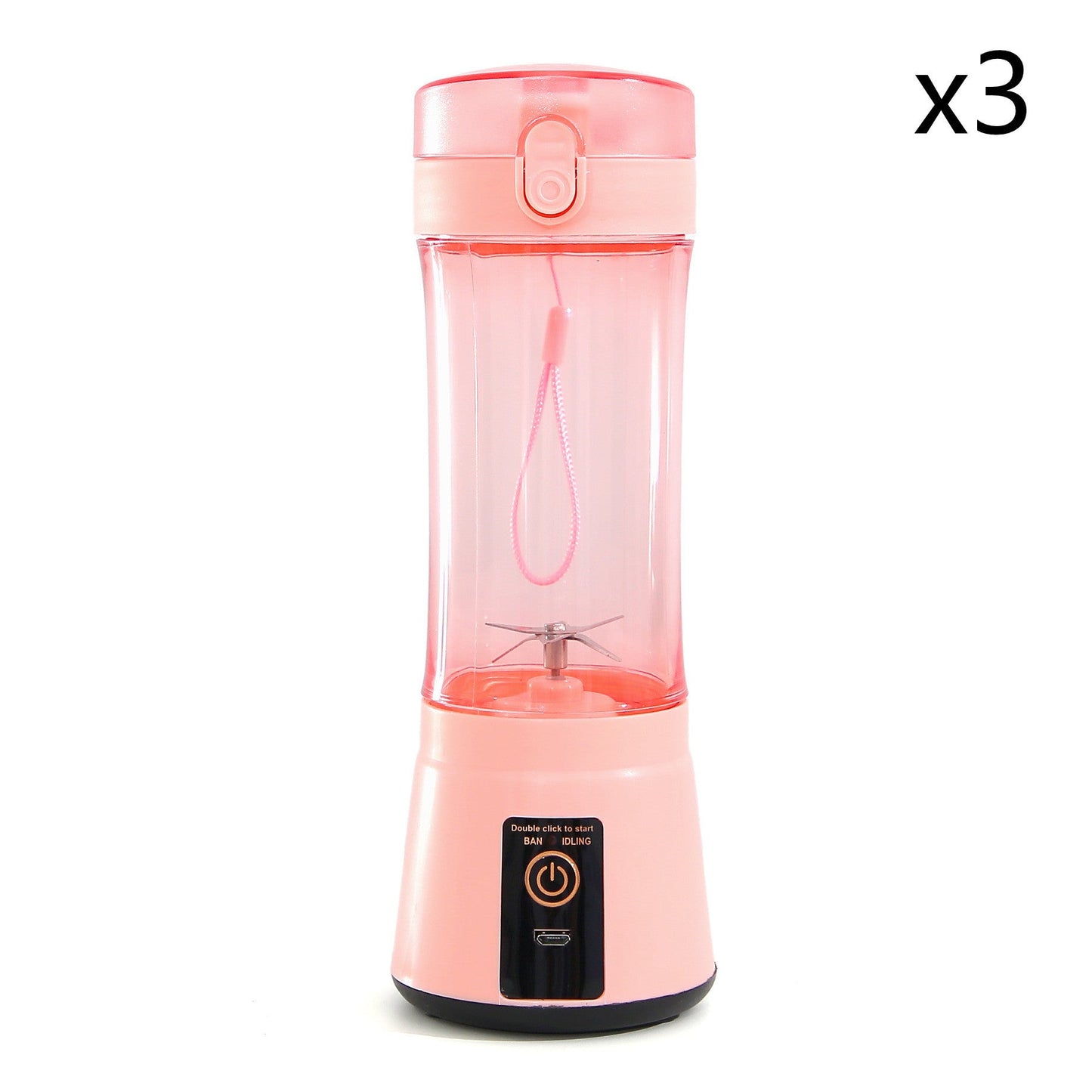 Portable Electric Fruit Juicer – USB Rechargeable Mini Smoothie Blender for Summer Drinks cjdropshipping