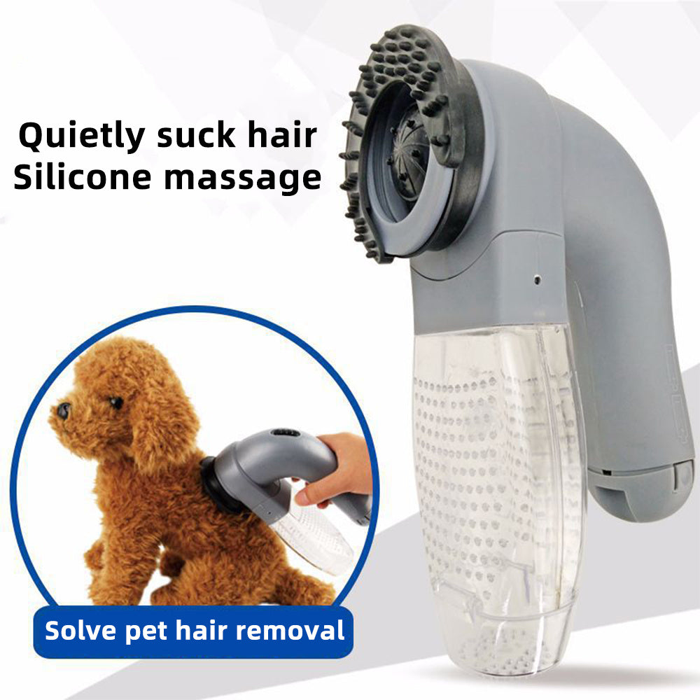 Electric Pet Hair Cleaner | Portable Pet Vacuum & Massage Hair Remover for Dogs & Cats - Bright Starz Store
