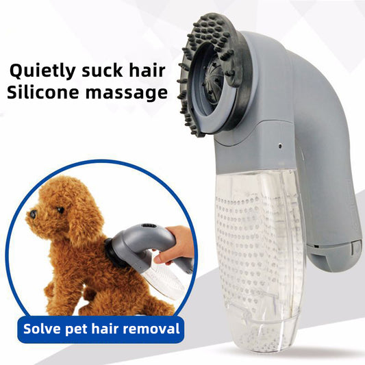 Electric Pet Hair Cleaner | Portable Pet Vacuum & Massage Hair Remover for Dogs & Cats - Bright Starz Store