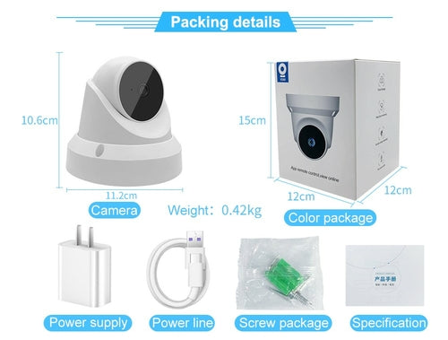IP WiFi Camera – Baby Monitor & Home Security Camera with Night Vision Bright Starz Store