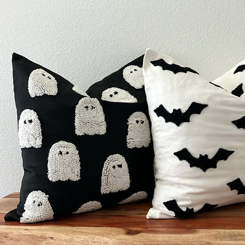 Halloween Throw Pillow Cover – 20x20 Inch Decorative Cushion Case Bright Starz Store