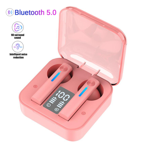 Bluetooth LED Wireless TWS Earphones with Microphone Bright Starz Store