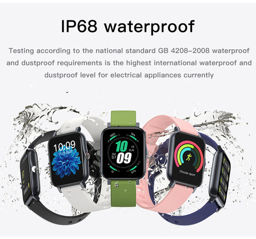 Full Screen IP68 Waterproof Ultra-Thin Smartwatch Bright Starz Store