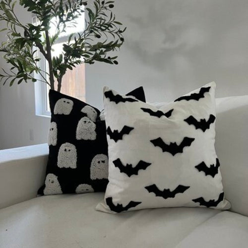 Halloween Throw Pillow Cover – 20x20 Inch Decorative Cushion Case Bright Starz Store
